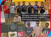 Kembali Ungkap Kasus Narkoba, Tiga Pemuda Diringkus Polisi, Satu Paket Besar Ganja Kering Disita