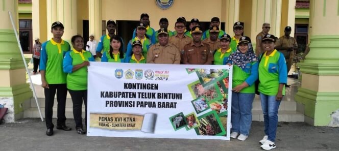 
					Ikuti PENAS 2023 di Sumbar, Wabup Teluk Bintuni Lepas 100 Kotingen Menuju Padang