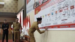 Bupati Lima Puluh Kota Hadiri Deklarasi Pemilu Damai di Polres Payakumbuh