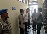 Antisipasi Tahanan Kabur, Kapolres Landak Tekankan Kepada Personel Tetap Waspada Jaga Tahanan
