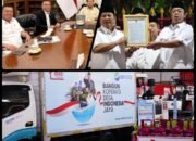 Menteri Nusron Dampingi Presiden Prabowo Resmikan 80.000 Koperasi Desa Merah Putih