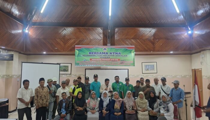 KTNA Sumbar Dorong Implementasi Sawah Pokok Murah untuk Perkuat Lumbung Padi